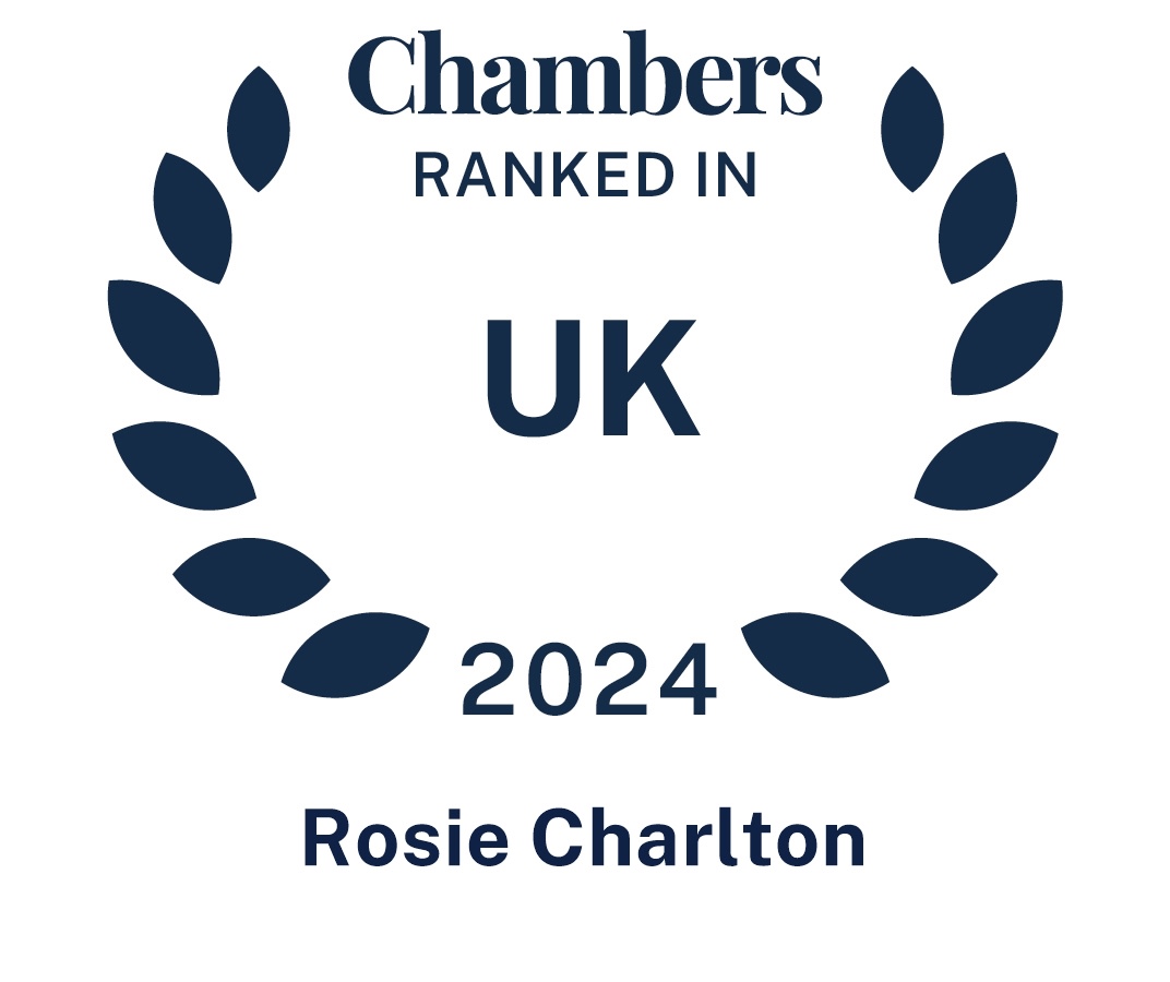 Chambers Top Ranked 2024 - Rosie Charlton